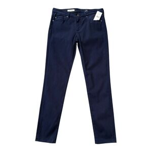 AG Jeans The Stevie Ankle‎ Slim Straight Ankle Navy Jeans Size 4 (27)